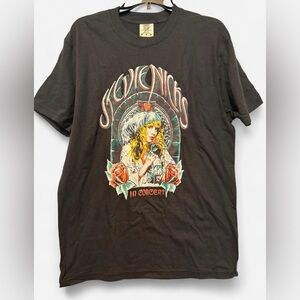 Stevie Nicks In Concert Graphic Tee Black Size S